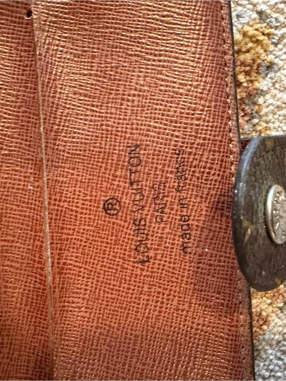 Louis Vuitton Monogram Canvas Snap Wallet - Brown/Gold
